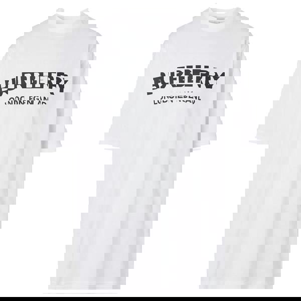 Burberry Letchford Logo Print T-Shirt   in  White