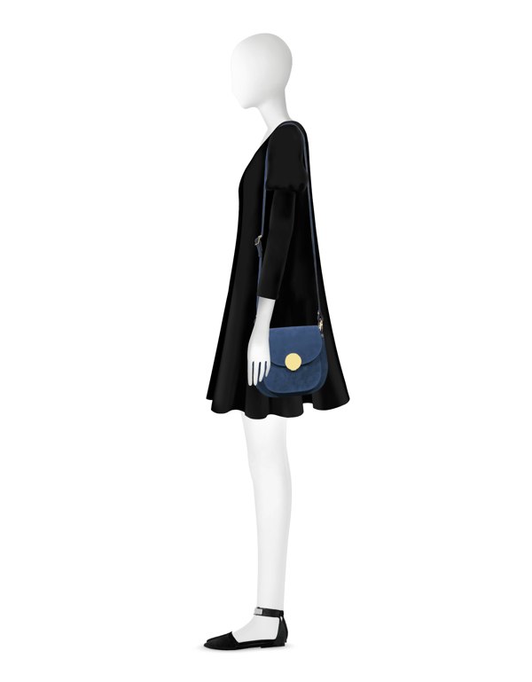 Le Parmentier Agave Shoulder Bag - Denim