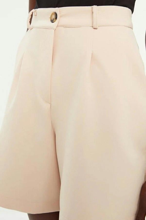 WOVCOR Regular Woven Shorts with Pockets
