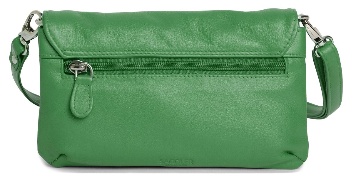 SADDLER Audrey Compact Leather Crossbody Bag & Clutch – Versatile & Stylish - Gift Boxed