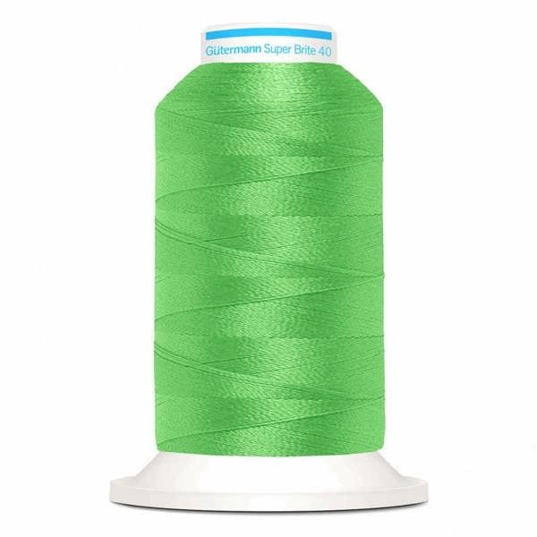 Gutermann Super Brite Polyester 40 Embroidery Thread 1000m Polyester Thread Suitable For Embroidery