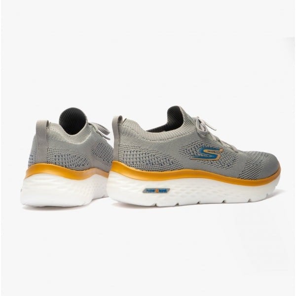 Skechers 216083/GRY GO WALK HYPER BURST -MARITIME Mens Trainers Grey/Light Blue
