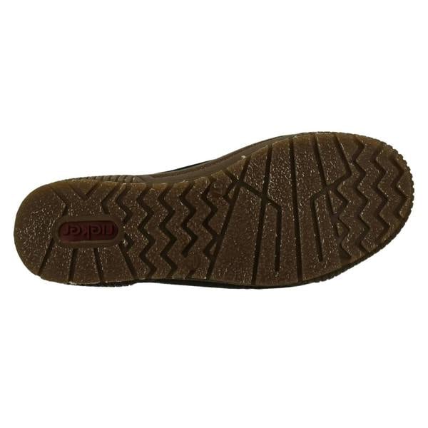 Rieker Ladies Rieker Fleece Lined Dual Fastening Ankle Boots N0709