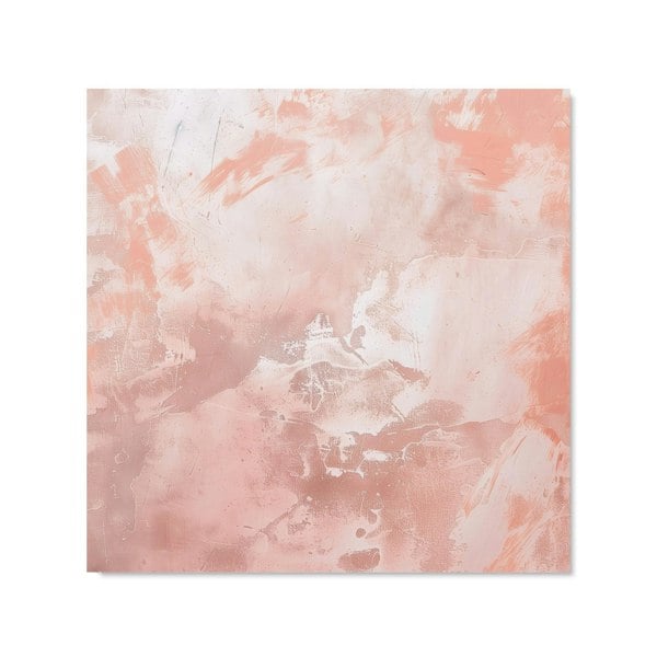 Warren Reed - Designer Minimalistic Pink Grunge Effect Kitchen Splashback