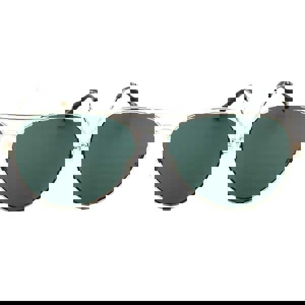 Banana Republic Green Lensed Light Gold Sunglasses One Size