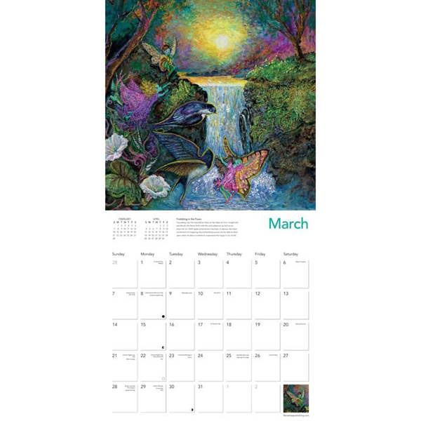 Josephine Wall, Celestial Journeys Calendar 2027, Wall Calendars, Month To View, Art, Gift