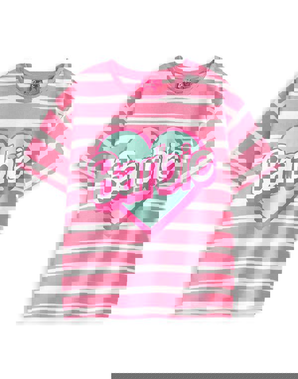 Barbie Girls Pink Logo T-Shirt and Shorts Set