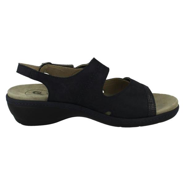 DB Shoes Ladies DB Shoes Hook and Loop Fastening Variable Fit Sandals Georgina