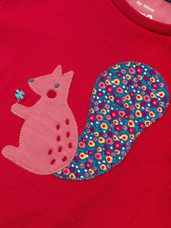 Kite Girls Organic Lucky Squirrel T-Shirt