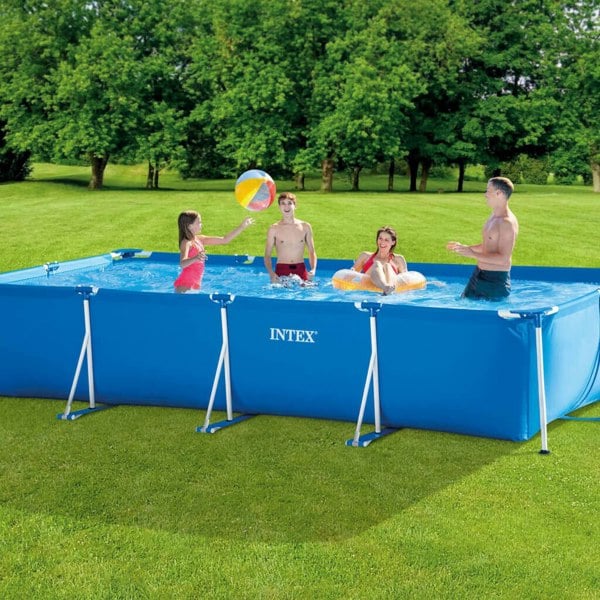 Intex 450 X 220 X84CM Rectangular 13Ft Frame Pool
