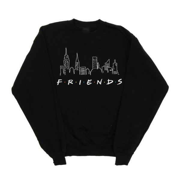 Friends Girls Skyline Logo Sweatshirt - Black