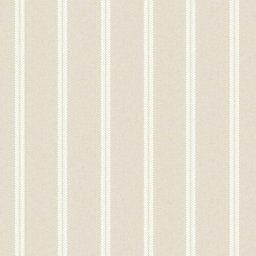 Hoopla Walls Heritage Stripe - Natural 10m Wallpaper
