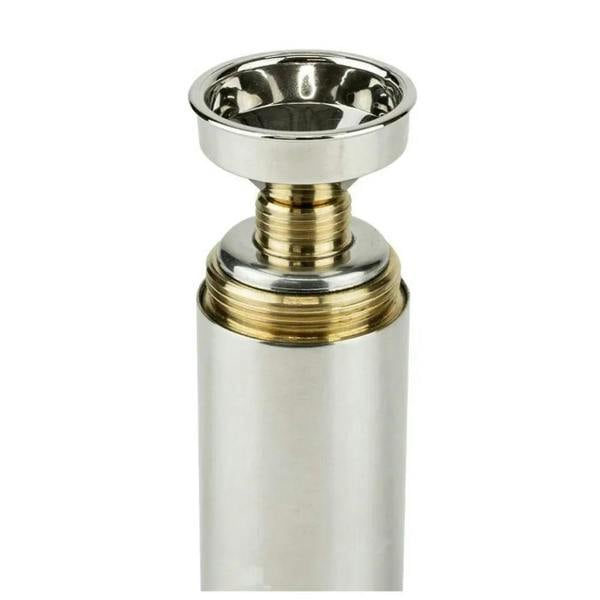 Jack Pyke Gun Cartridge hip flask with a pouring funnel, popular with shooting fans