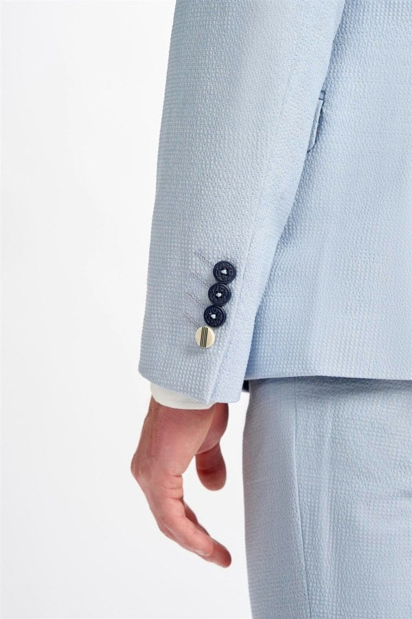 Siren Sky Blazer Cuff Detail