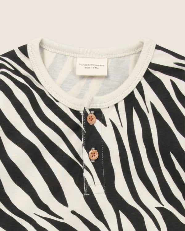 Multicolour Zebra Streak Print Romper - image 4