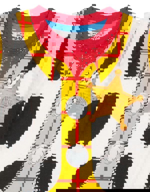 Disney Boys Blue Woody Short Sleeve Short Leg Pyjama Set