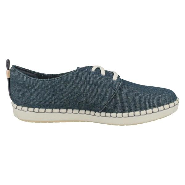 Clarks Ladies Clarks Casual Lace Up Trainers Step Glow Lace
