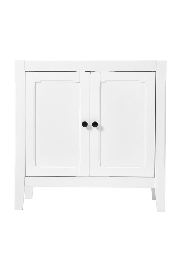 Living and Home Double-door U-Shaped Bathroom Under Sink Cabinet