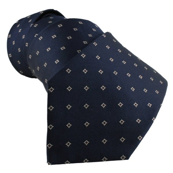 Dunhill luxurious mulberry silk tie in a woven neats pattern