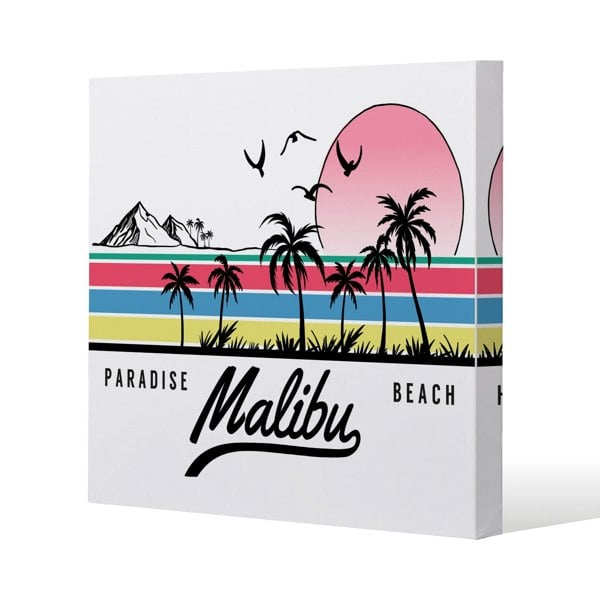Benjamin Tate Design Malibu (Canvas Print)