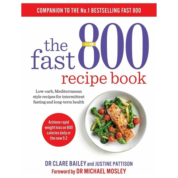 The Fast 800 Series 4 Books Set (The Fast 800, Easy, Recipe Book, Health Journal)