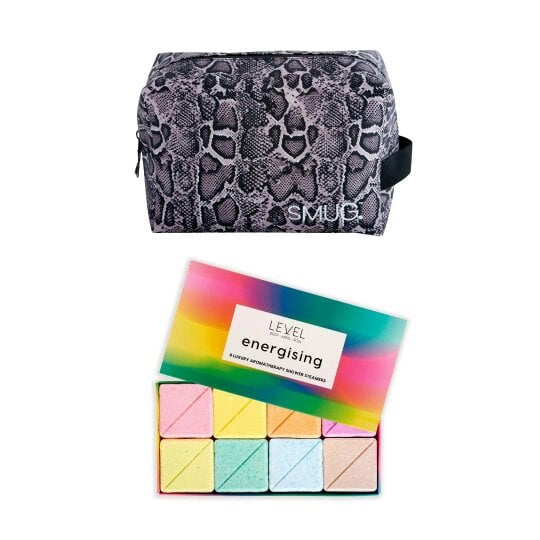 SMUG Wake-Up Wash Bag Set – Various Prints - Snake