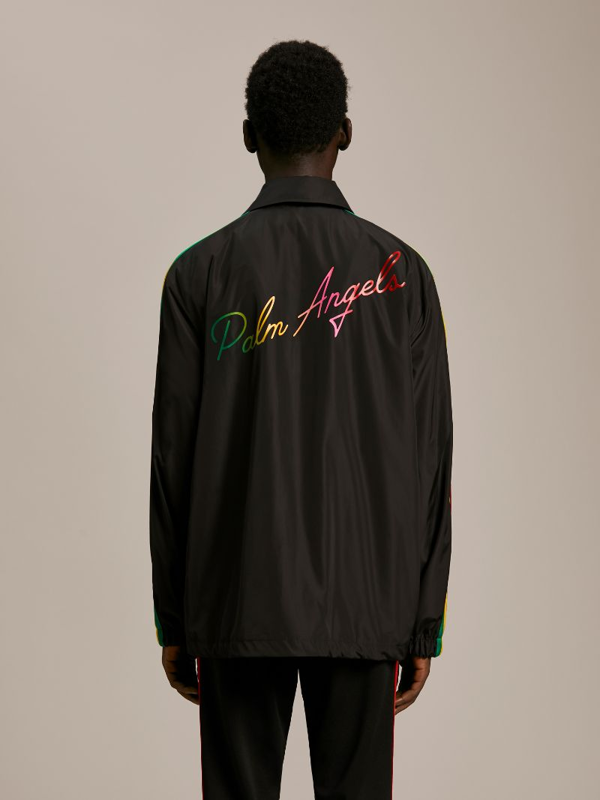 Palm Angels Miami Logo Jacket - Black