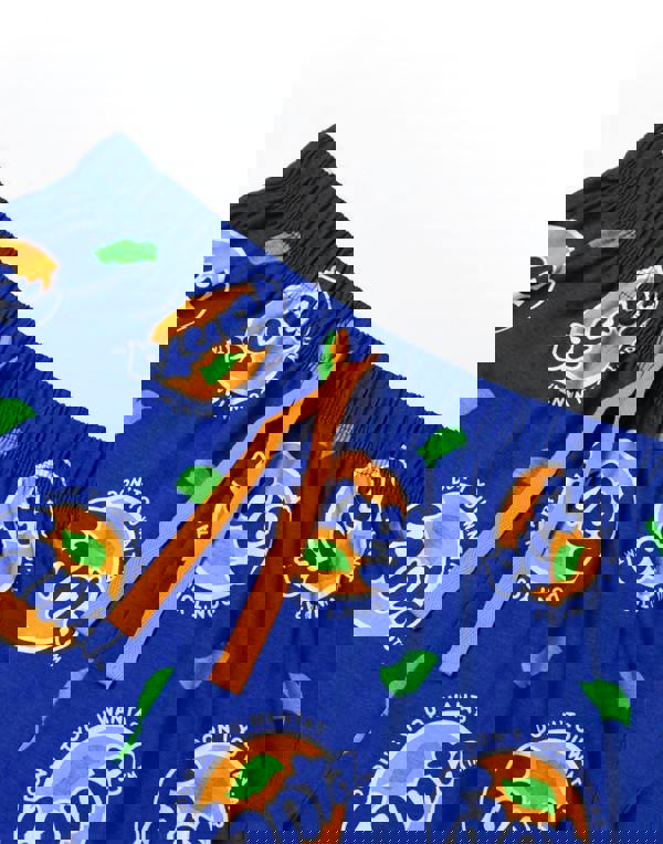 Fanta Mens Blue Logo Lounge Pants