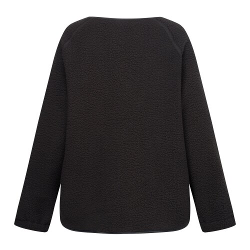 Regatta Womens Lea Borg Snap-Front Fleece - Black