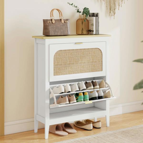 Flip-down Shoe Cabinet