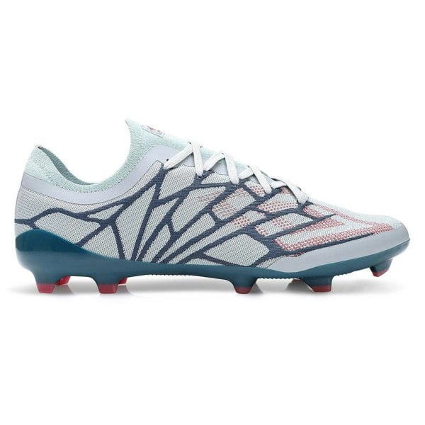 Umbro Mens Velocita Alchemist Pro Firm Ground Boots - Plain Air/Geranium/Blue Coral/Eggshell