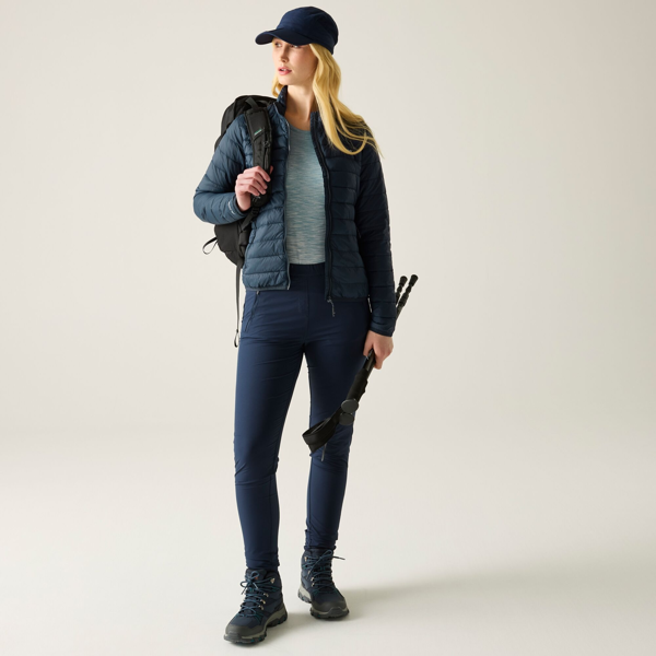 Regatta Womens Hillpack II Insulated Padded Jacket - Navy