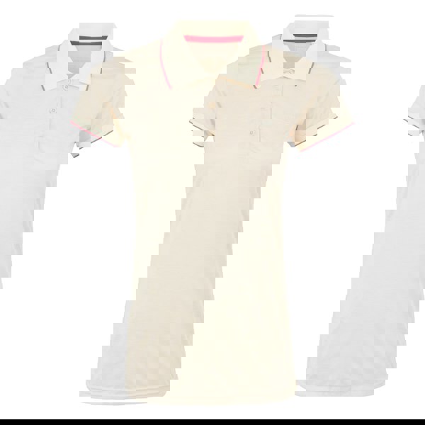Regatta Womens/Ladies Remex II Polo Neck T-Shirt - Light Vanilla