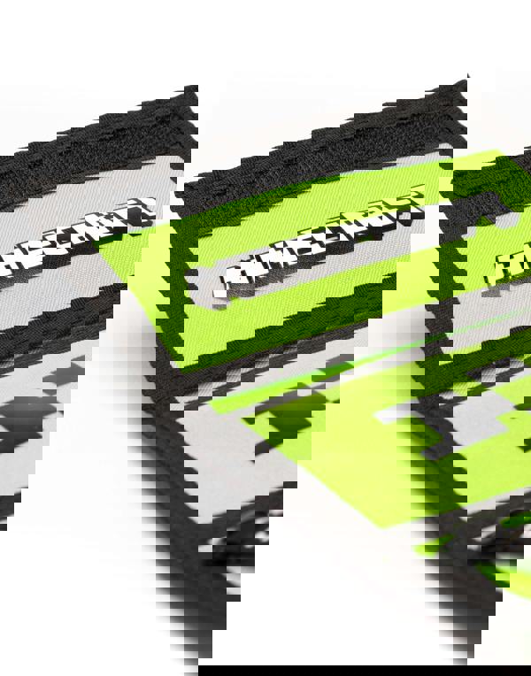 Minecraft Boys Green Creeper Velcro Wallet (One Size)