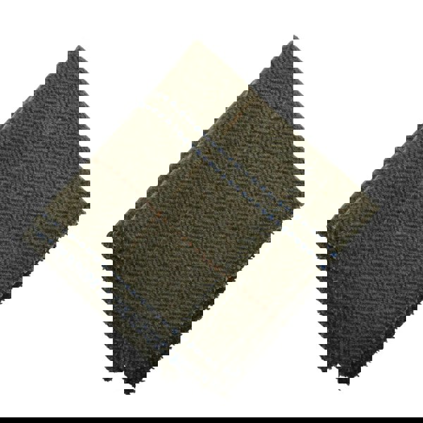 TruClothing Men's Wool Blend Herringbone Plaid Tweed Tie