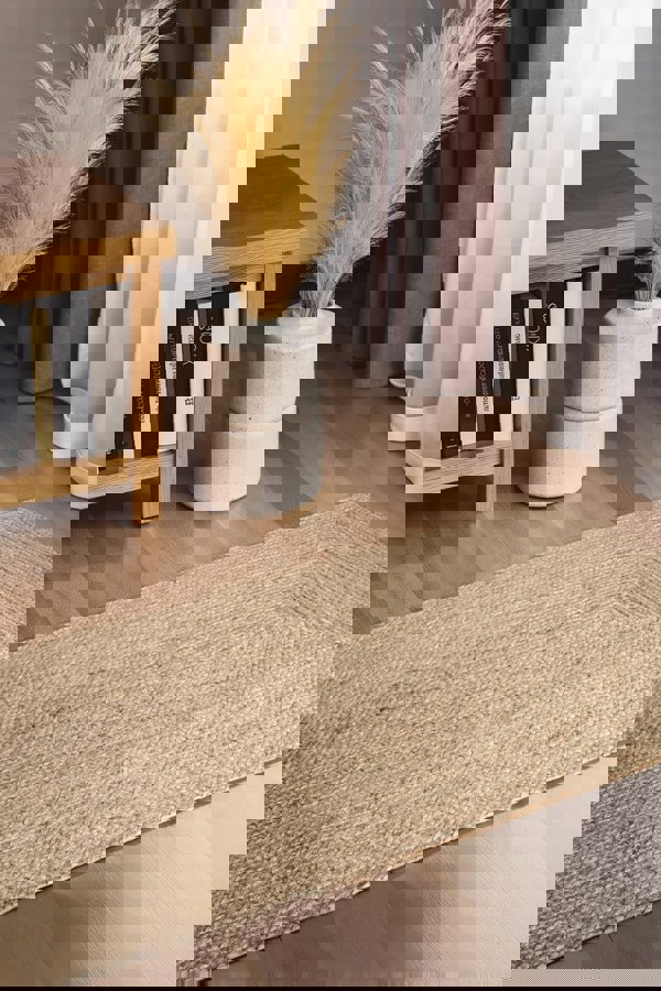 The Rugs Sharmila Handwoven Jute Rug - Natural & Durable