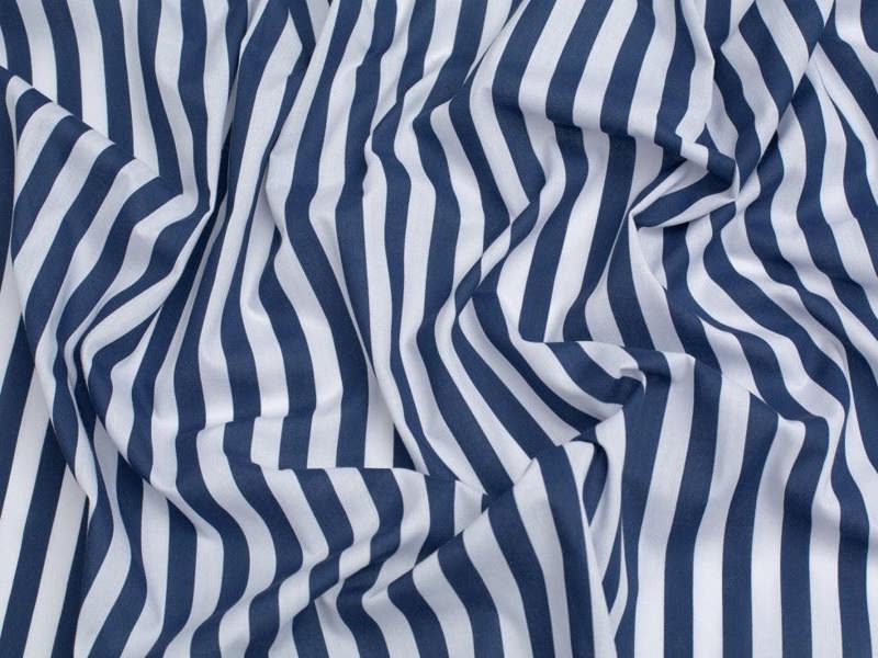 Navy Blue & White