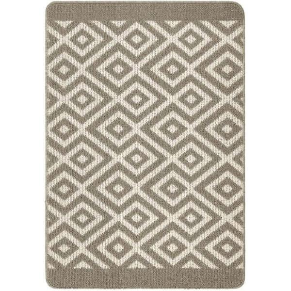 The Rugs Durable Washable Mat: Diamond Design | Eco-Friendly