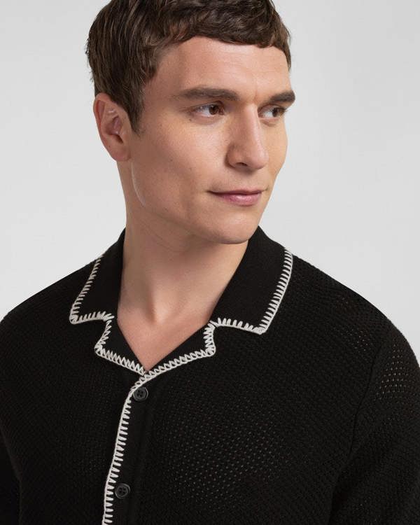 Steel & Jelly Morden - Honeycomb Knit Short Sleeve Shirt