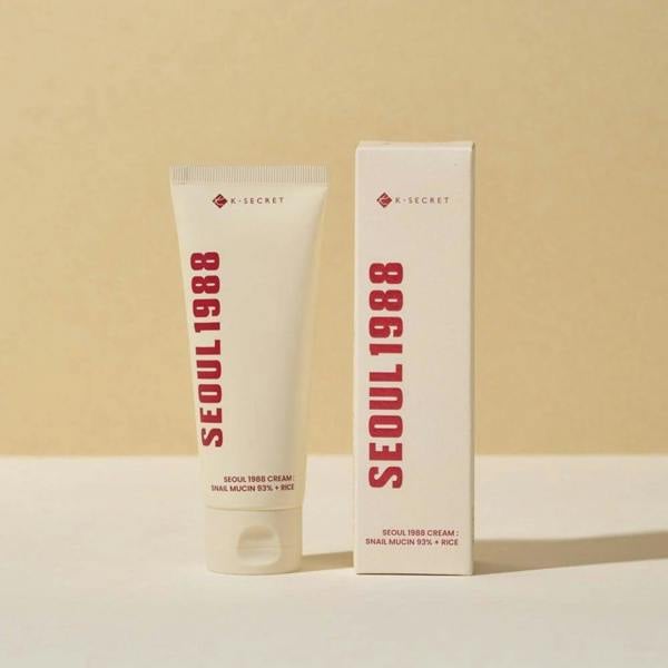K-SECRET SEOUL 1988 Cream Snail Mucin 93 Rice (100ml)