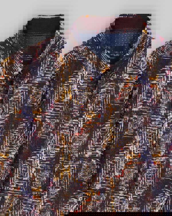 Steel & Jelly Limited Edition Abstract Eastern Inspired Digital Print Shirt