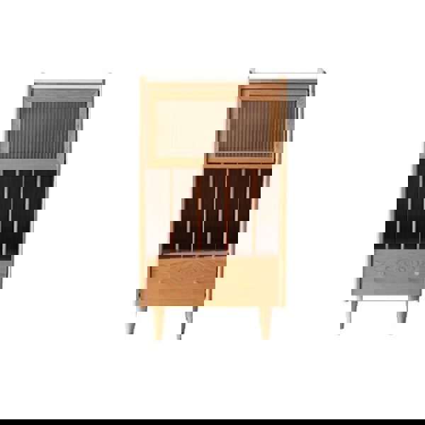 Dorilla Bedside Table, Oak, Side Table-Weilai Concept-Cherrywood-Weilai Concept