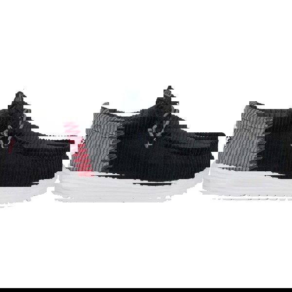 HEYDUDE Wally Funk Corduroy Shoes - Black