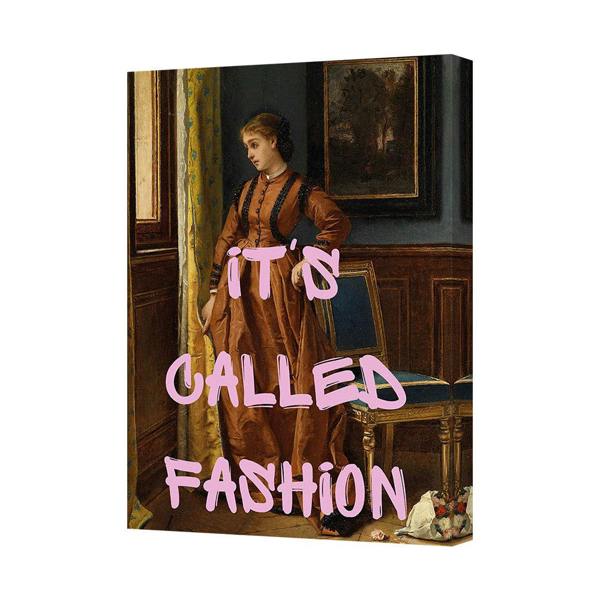 Benjamin Tate Design Canvas Art Print Its Called Fashion Portrait Wall Decor