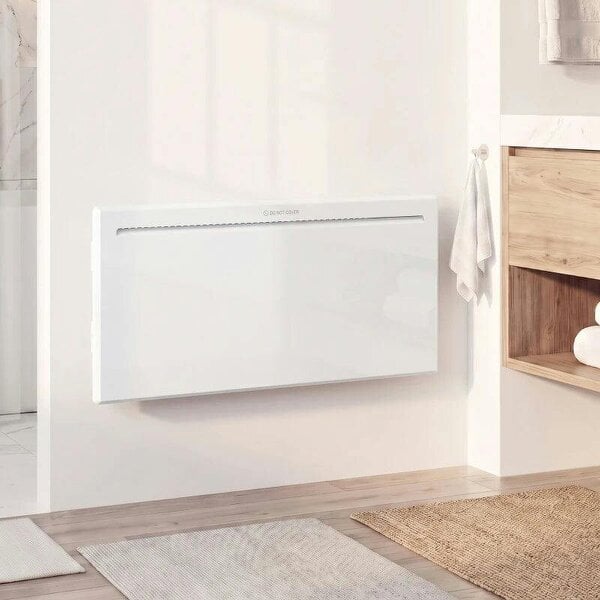 Smart Panel Heater Wall Mounted/Freestanding, Electric Heater with Weekly Timer, Open Window & Anti-Frost, 2000W, White
