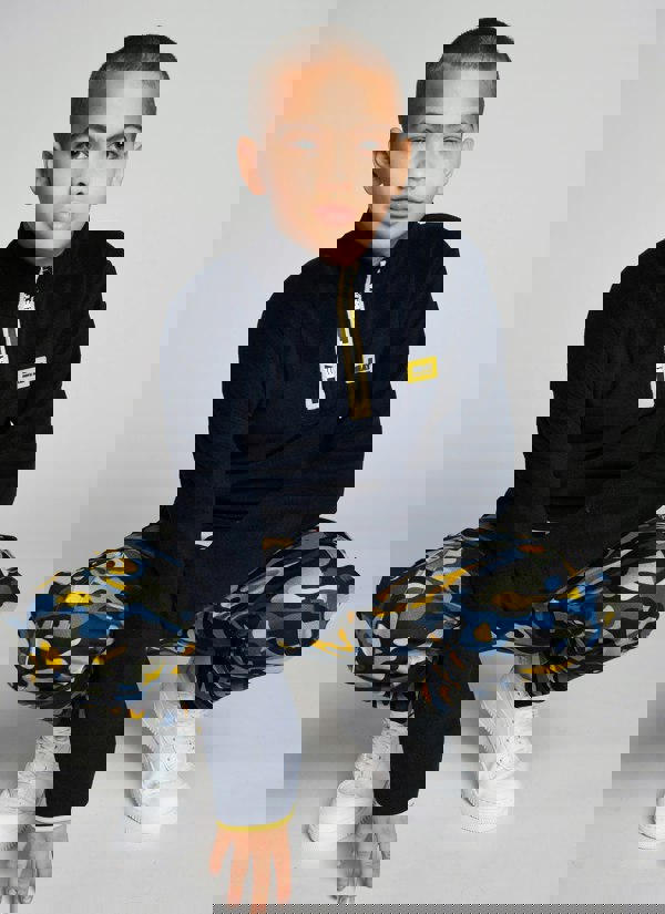 Beat Boyz Club Brail Quarter Zip Fleece -  Navy