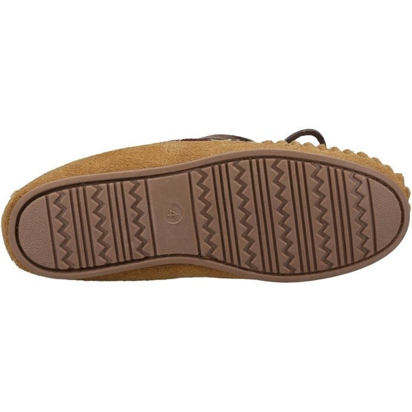 Cotswold Chatsworth Suede Women's Tan Slippers