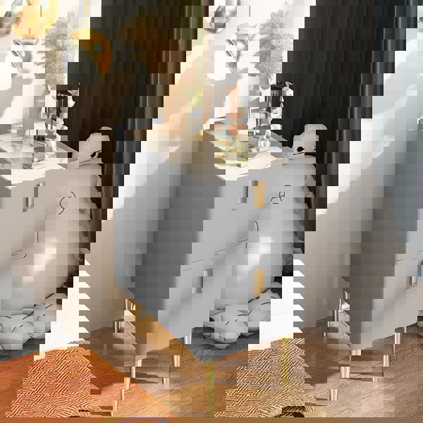 Corona Bedside Table-Weilai Concept-Weilai Concept