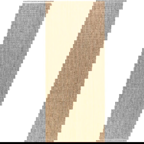 Handwoven Jute Beige Rug – Natural Colour