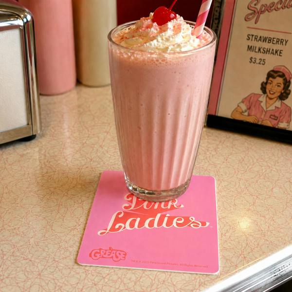 Widdop & Co Fandomania Grease Pink Ladies Coaster